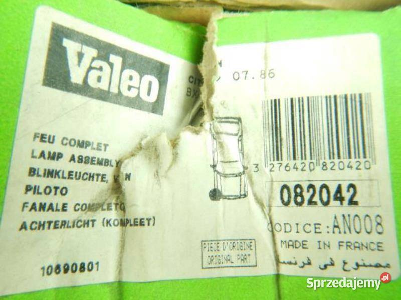 KIERUNKOWSKAZ PRAWY PRZÓD CITROEN BX 8294 lubelskie sprzedam