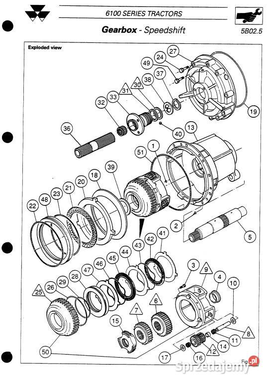 MF 6110 6120 6130 6140 6150 6160 6170 instrukcja Pozostałe Zduńska Wola