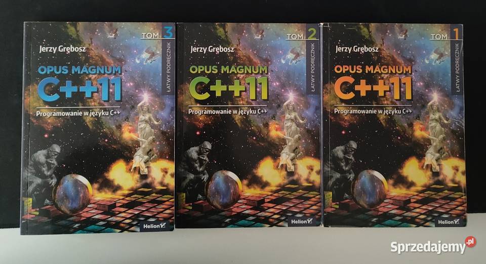 Opus Magnum C Programowanie w języku C Tomy 13 Mokrsko sprzedam