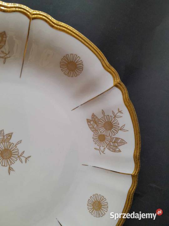 Porcelanowy talerz Ilmenau Ząbkowice Śląskie