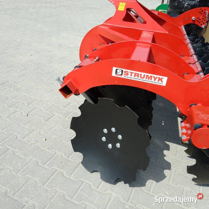 Brona talerzowa 30m wał daszkowySTRUMYK nieuszkodzony