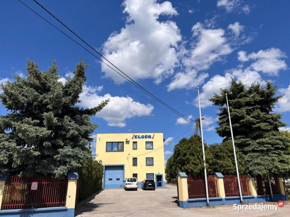 Budynek biurowowarsztatowy wiata magazynowa