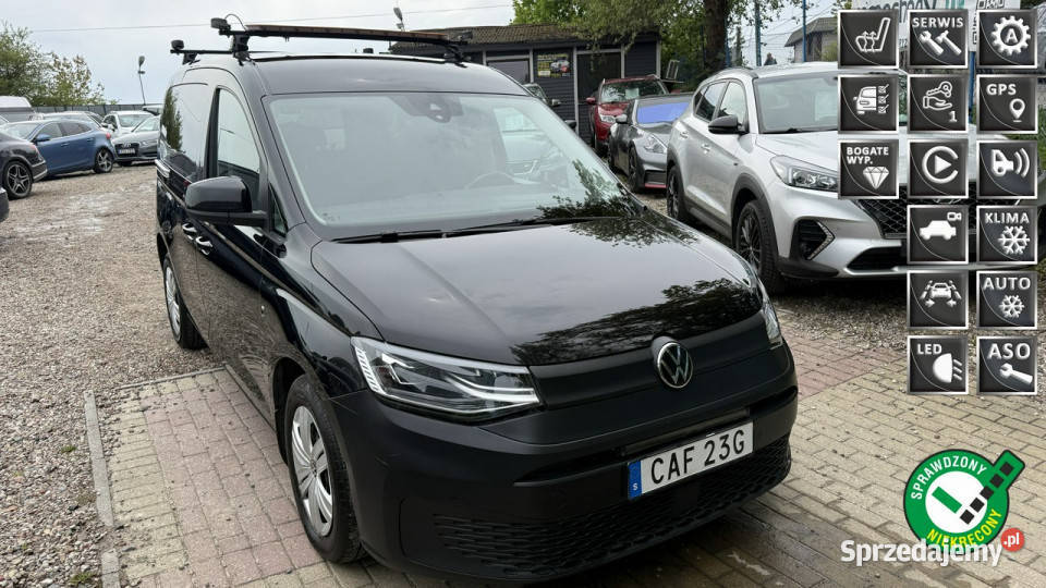 Volkswagen Caddy 15 tsi automat radar asystenci