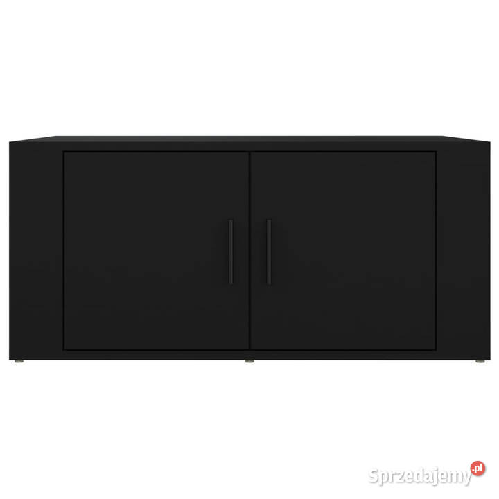 Stolik kawowy czarny 80x50x36 materiał mazowieckie Warszawa