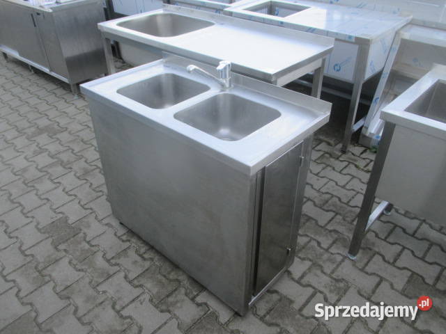 Zlew Gastronomiczny 2 Komorowy Z Drzwiami Ostrów Wielkopolski sprzedam