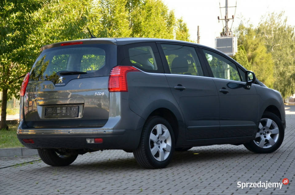 Peugeot 5008 NOWY 16T Serwis Lift Navi Panorama czujnik zmierzchu łódzkie Kutno sprzedam
