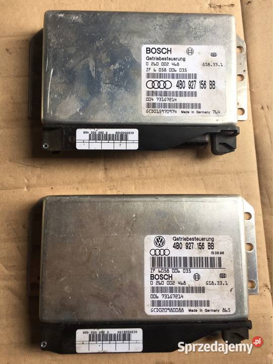 Sterownik skrzyni audi a6 c5 24 4B0927156BB osobowe Pozostałe Chojnice