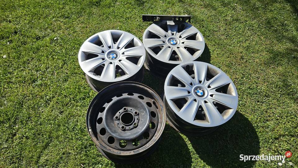 Felgi stalowe BMW 5x120 r16 seria 3 E90 E91 E92 Samochodowe lubelskie Susiec