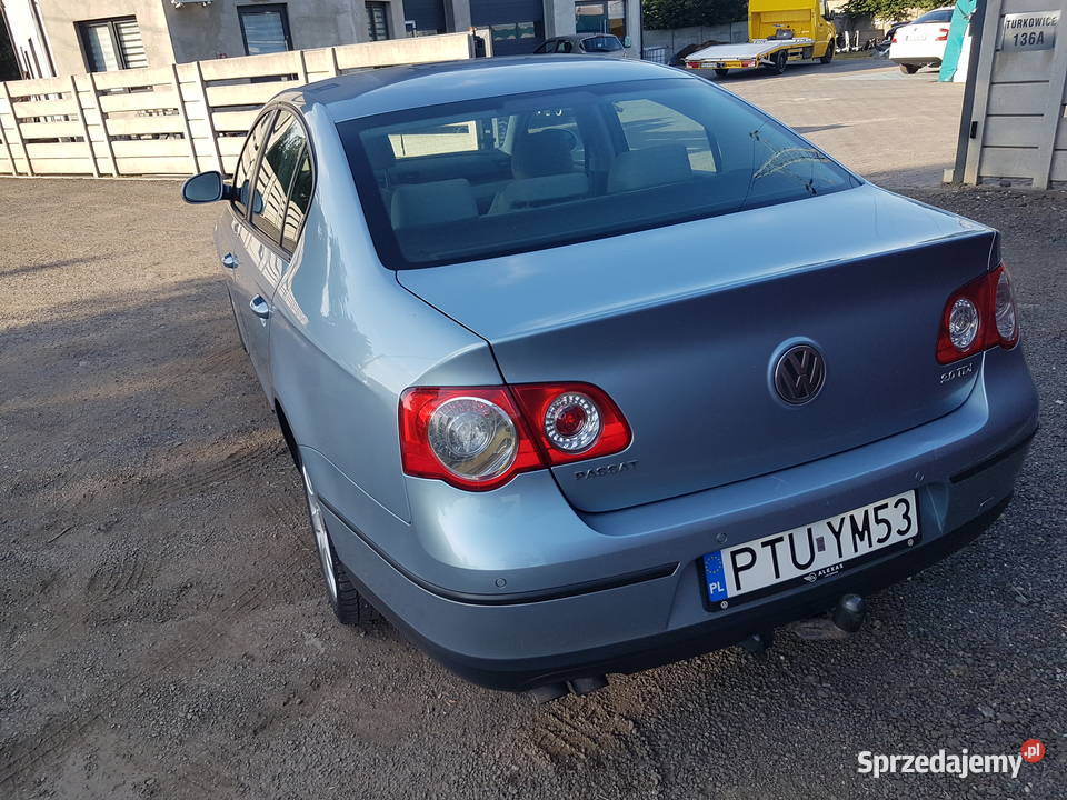 VW PASSAT B6 20 TDI 140 2006 SEDAN USZKODZONY CD Turek sprzedam