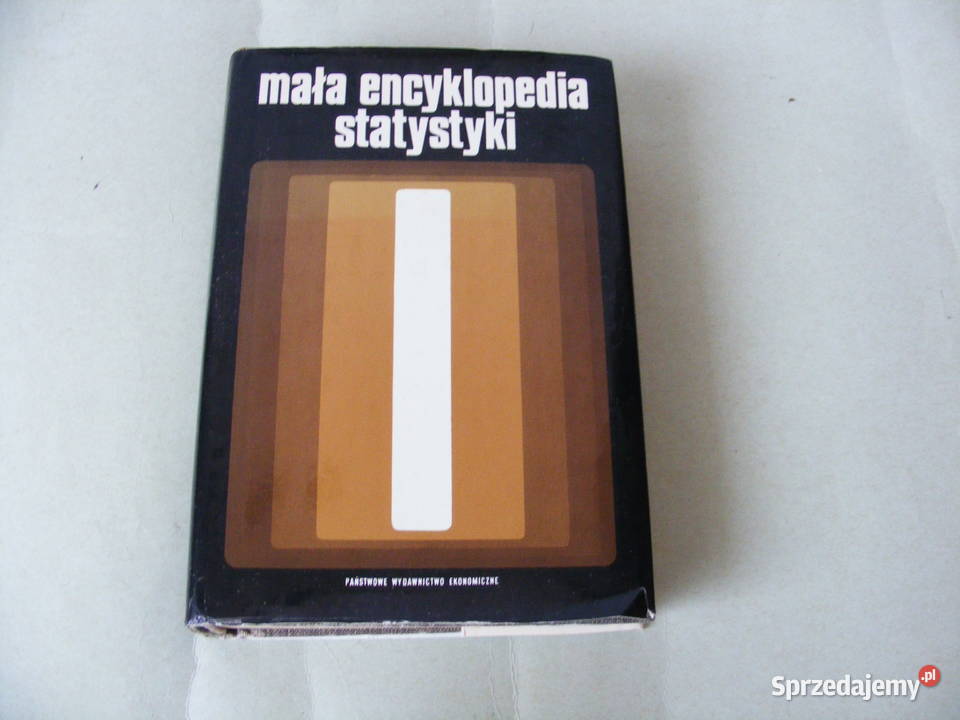 Mała encyklopedia statystyki Sadowski matematyka, statystyka Oborniki Śląskie