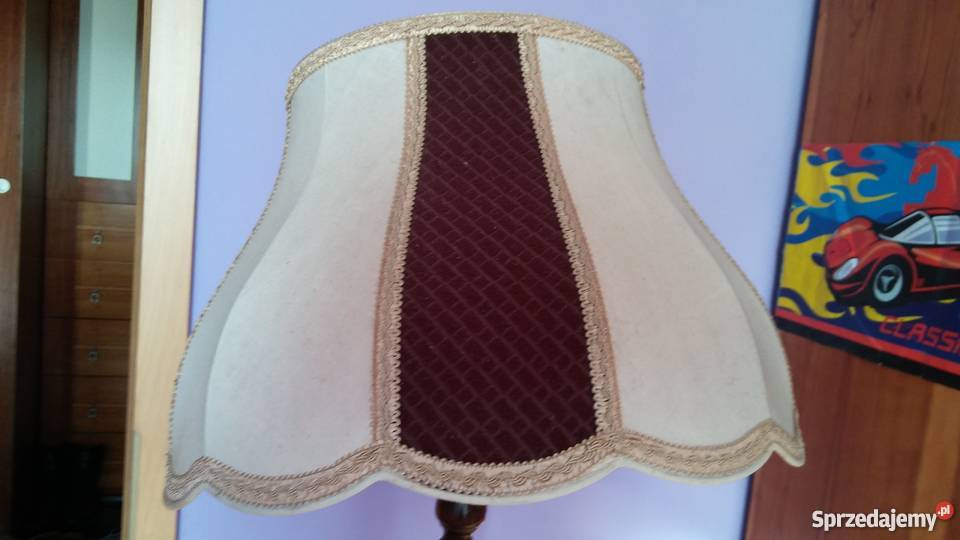 lampa z drewna podłogowa stojąca Wyposażenie wnętrz Poznań sprzedam