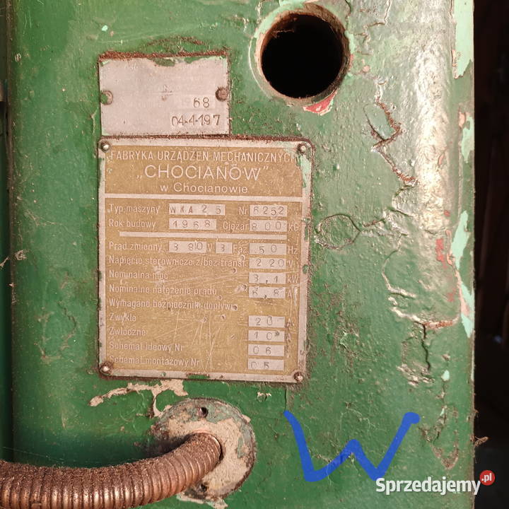 Wiertarka kadłubowa WKA 25 dolnośląskie