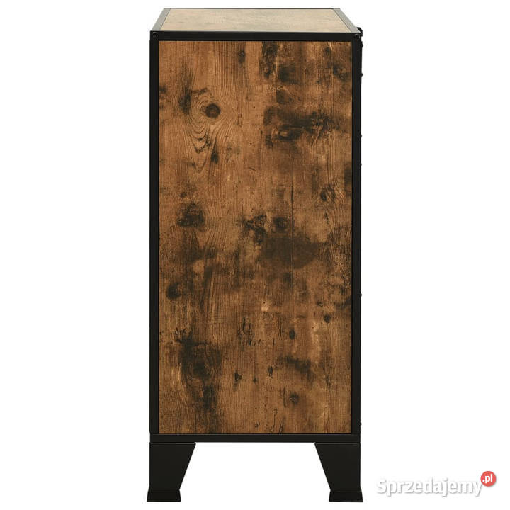 Szafki 2 rustykalny brąz 72x36x82 metal i MDF mazowieckie Warszawa