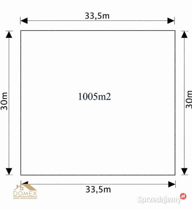 Grunt 1005m2 Pogwizdów