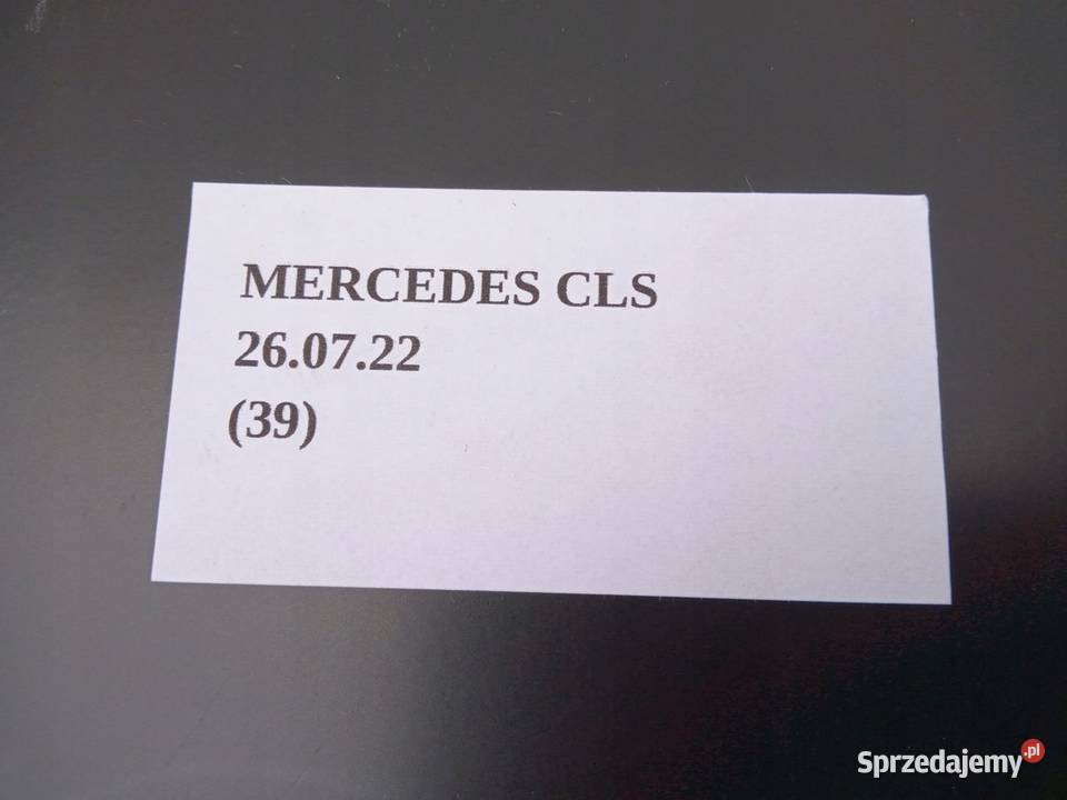 PANEL TUNELU ŚRODKOWEGO KRATKA MERCEDES CLS W219