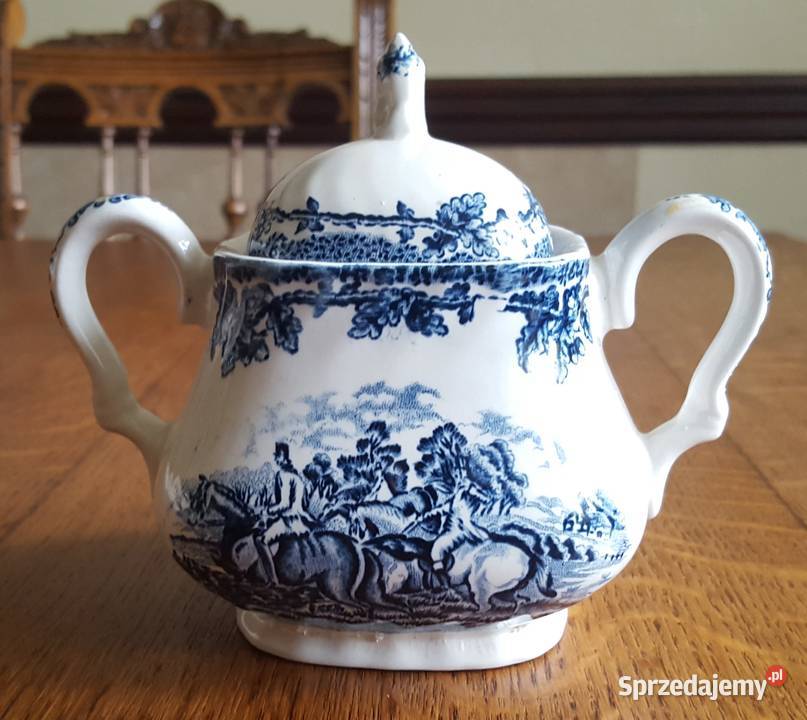 Porcelana angielska zestaw do kawyherbaty 6 osób Wyposażenie wnętrz Warszawa