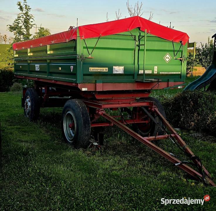 Sprzedam przyczepa rolnicza IFA THK 5 gruntownym Ifa Wtelno
