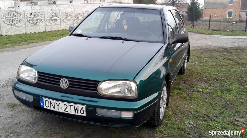VW Golf III 1.4 benz gaz 1997r Pomianów Dolny Sprzedajemy.pl