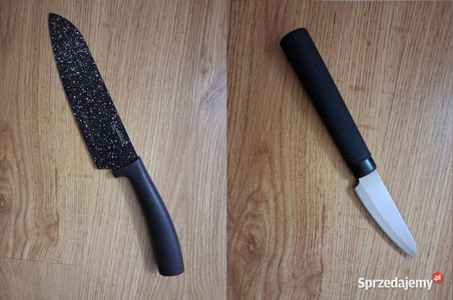 Zestaw noży japońskich santoku nóż do warzyw