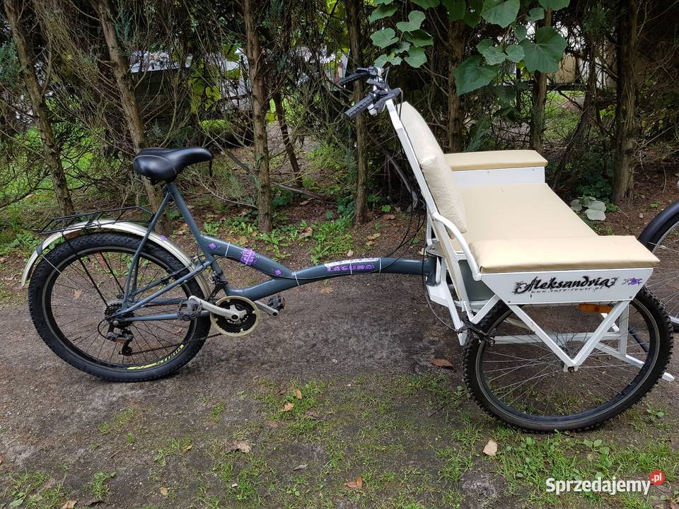 EkskluzywnyNowyDo pracyrekreacjiRower riksza Barlinek