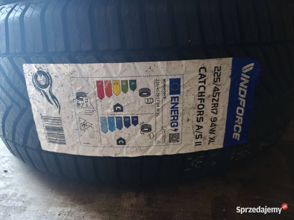 Opony Windforce Catchfors AS II 22545 R17 94W XL 17cale opolskie Opole sprzedam
