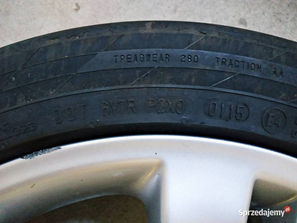 Felga 17 aluminiowa 75Jx17H2 ET47 MERCEDES wielkopolskie Konin
