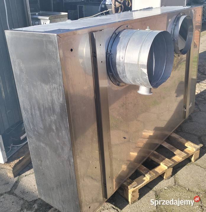 Okap gastronomiczny z łapaczami tłuszczu Słupia Kapitulna