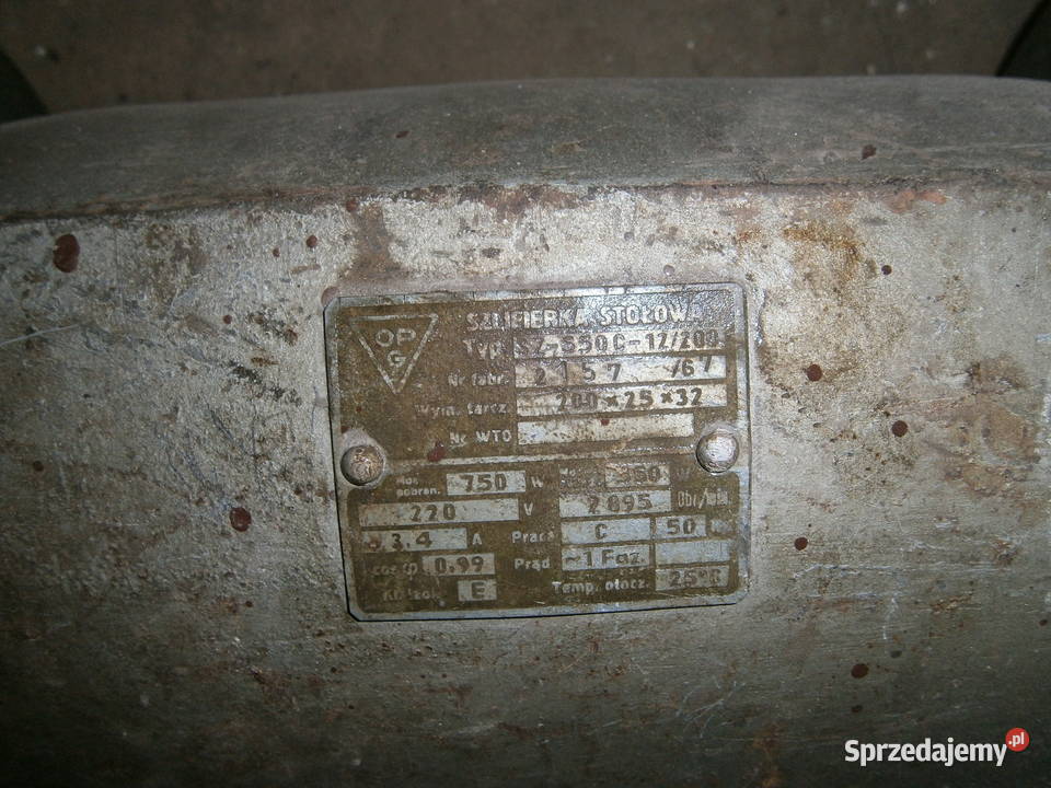 Szlifierka stołowa Łazy sprzedam