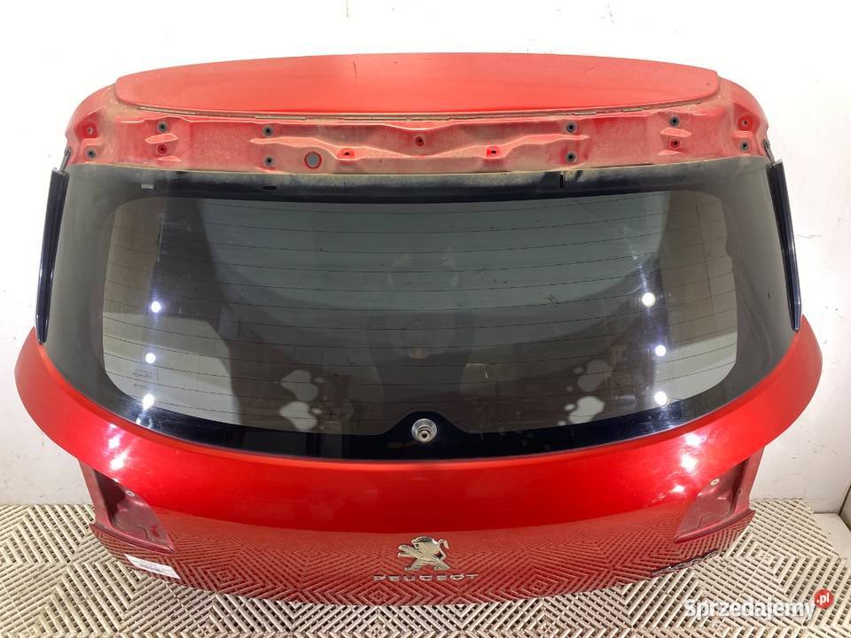 KLAPA TYŁ PEUGEOT 4008 Hatchback Rouge Lucifer