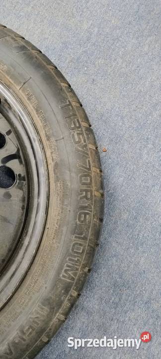 Koło dojazdowe Fiat Alfa Romeo 4x98 16 Warszawa