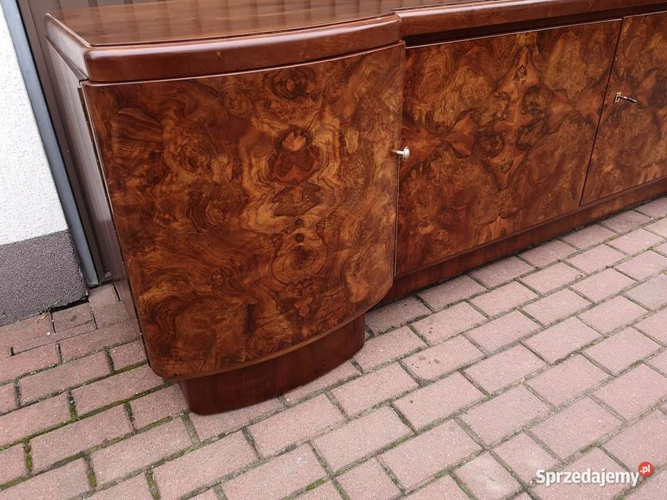 Komoda RTV ARTDECO Solidna Orzech Niska Stara wielkopolskie Swarzędz