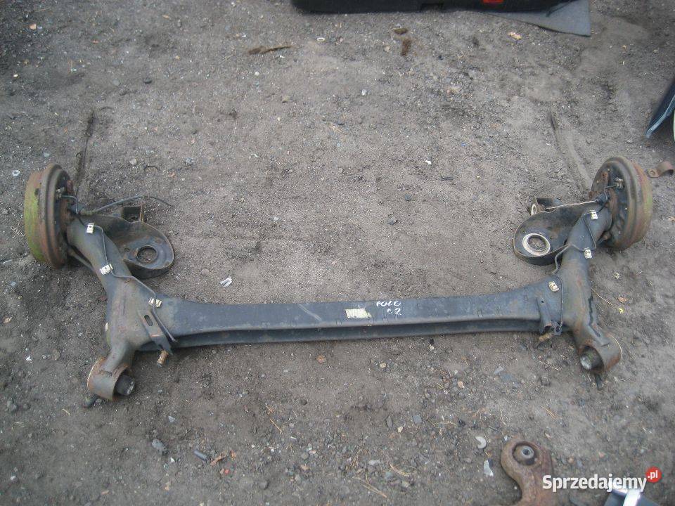 vw polo okular 0206r zawieszeni tył belka oś wielkopolskie Rakoniewice