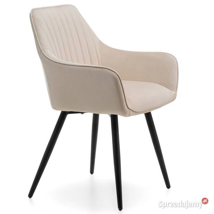 Beżowe Krzesło Passo Wysyłka 24H Dostawa 0 58cm Tarchały Małe