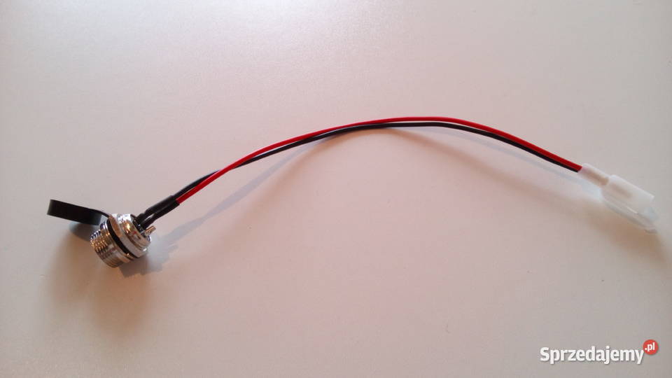 Gniazdo ładowania męskie 3PIN z zaślepką Warszawa