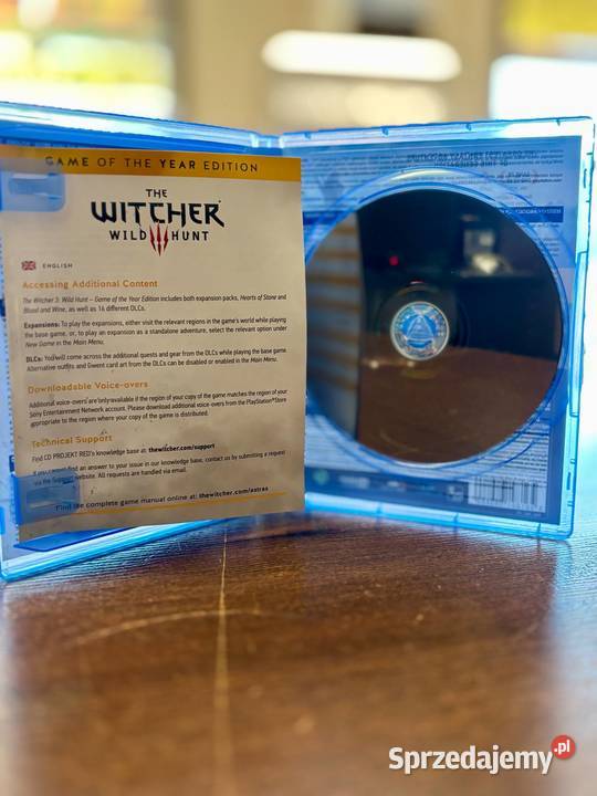 Gra Wiedźmin Dziki Gon GOTY Sony PlayStation 4 4 18+ Elbląg