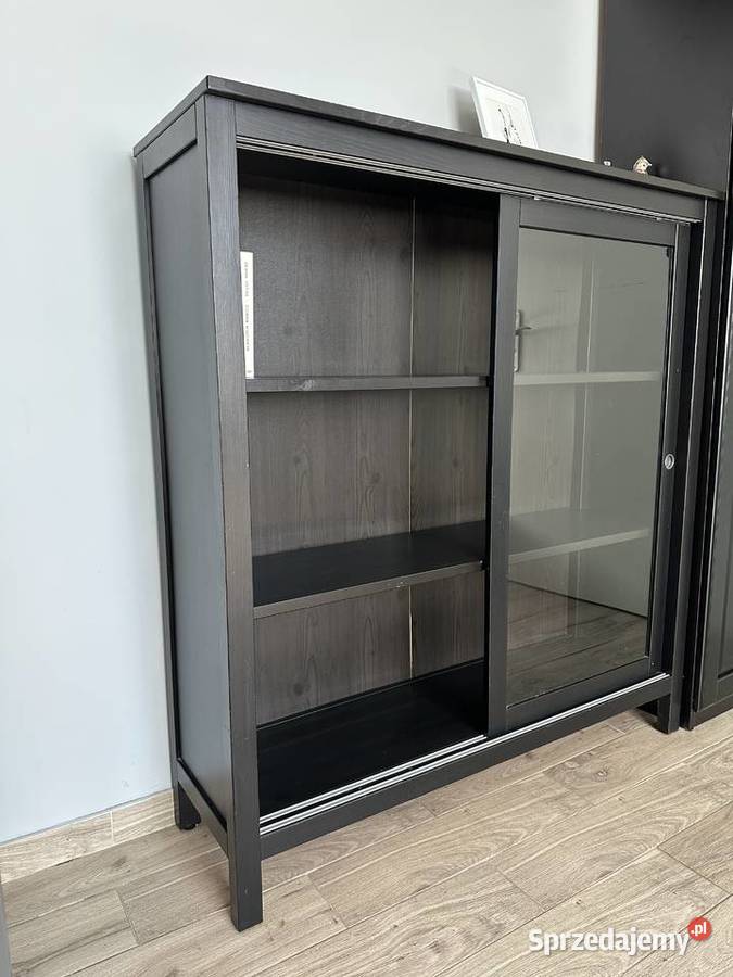 witryna HEMNES Ikea czarnobrązowa małopolskie Chrzanów