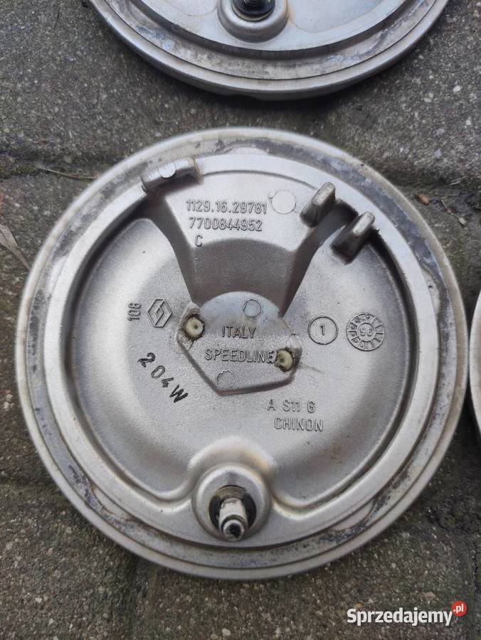 Dekielki Renault oryginał aluminiowe średnica Średnica 15" Samochodowe lubelskie