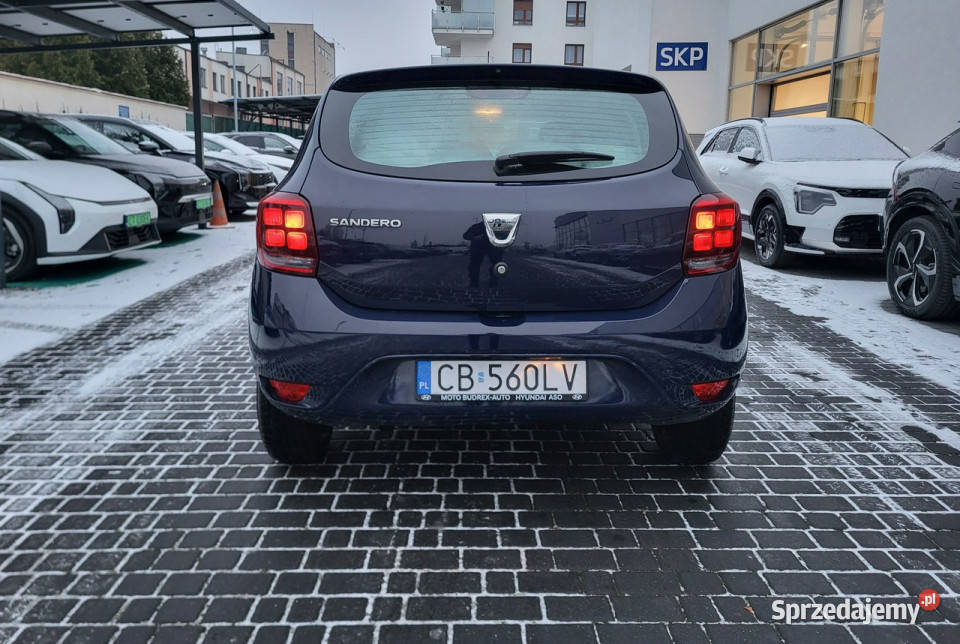 Dacia Sandero LPGKlimaniski przebieg1001 światła LED Toruń sprzedam
