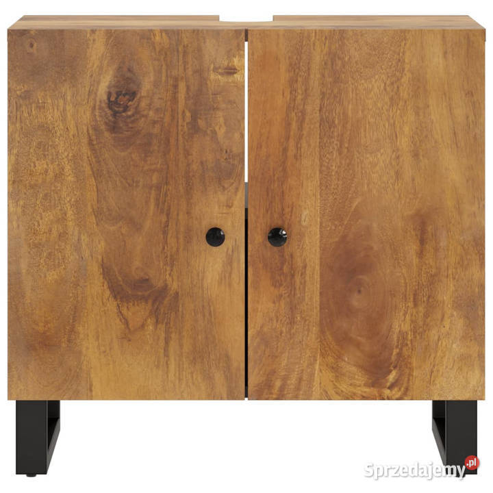 Szafka umywalkowa 62x33x58 mango i materiał Warszawa