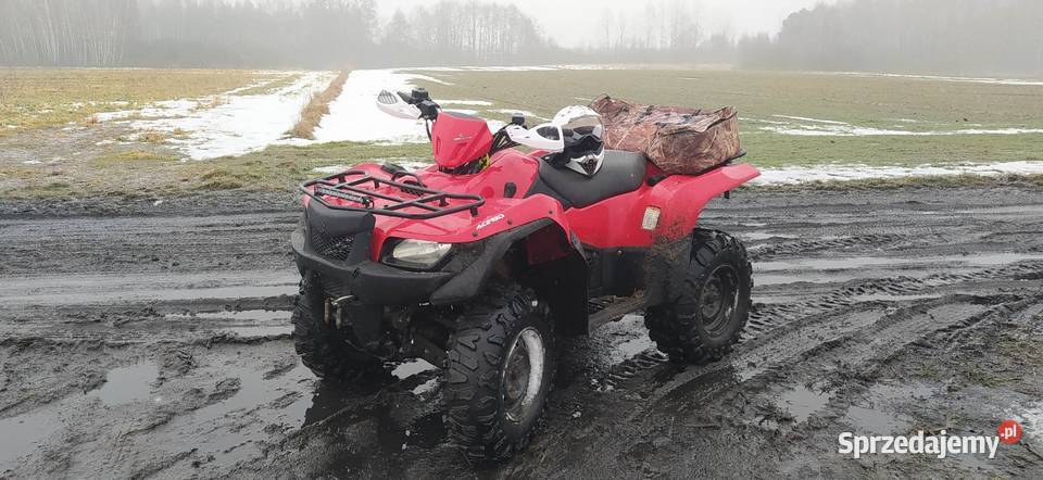 Suzuki kingquad 500 blokada grizzly kodiak benzyna