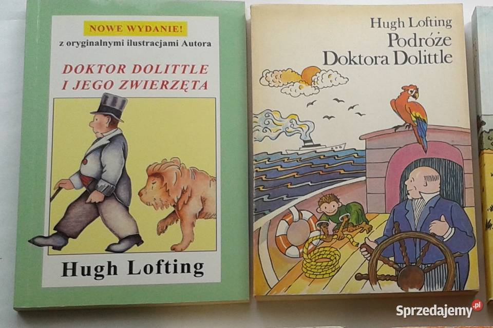 Doktor Dolittle i jego zwierzęta i Podróże miękka Gdynia sprzedam