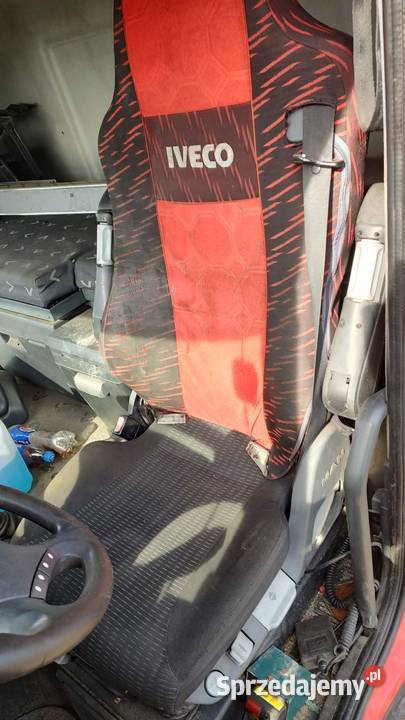 Fotel kierowcy lewy przód pneumatyczny Iveco ciężarowe Książ Wielkopolski