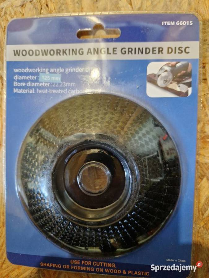 Tarcza Ściernica do drewna stożkowa 125x22 Głogowa