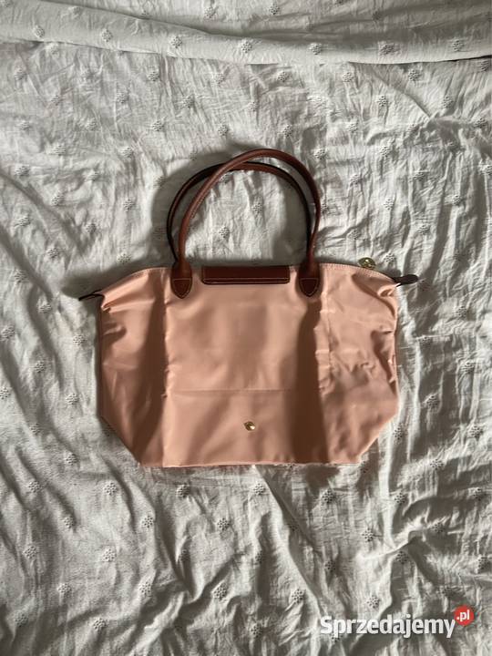 Torba pastelowo różowa longchamp L Dla kobiet Warszawa