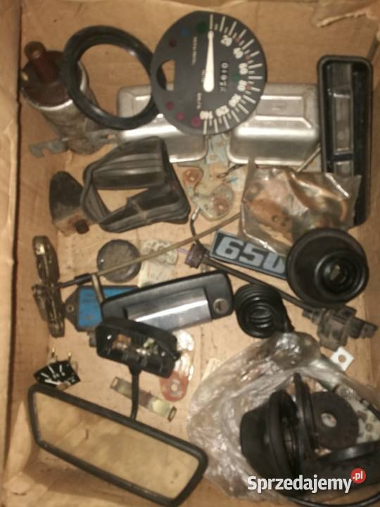 Fiat 126 czesci opona 145r13 D124 Starachowice