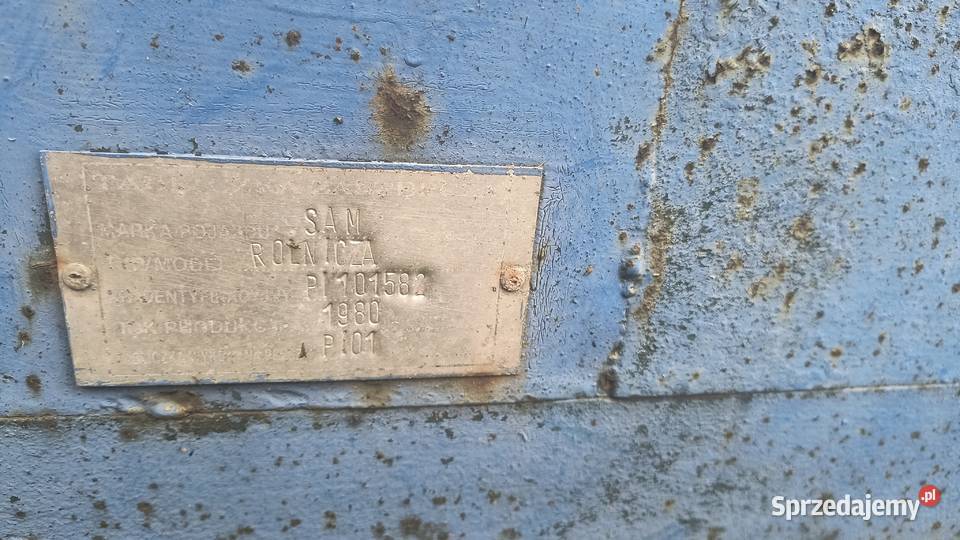 Jednoosiowa przyczepa rolnicza wielkopolskie Kłecko