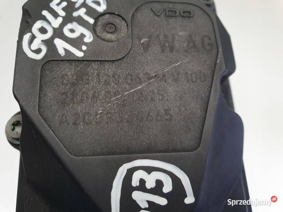 PRZEPUSTNICA Audi A3 II 8P VW Golf V 19 TDI lubelskie Chełm