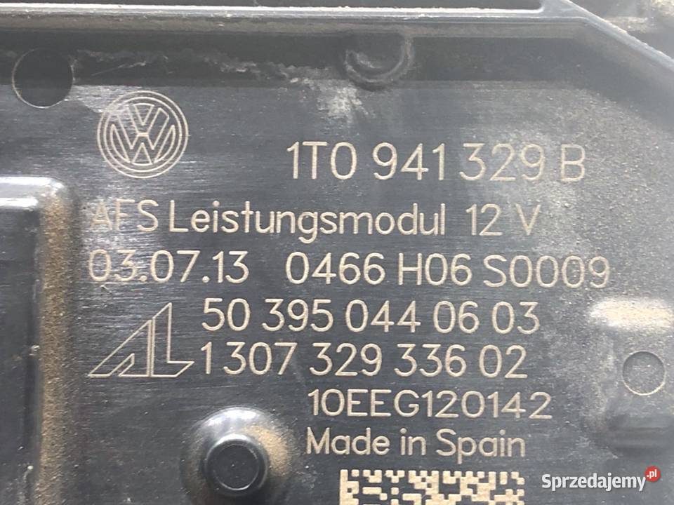 MODUŁ SKRĘTU REFLEKTORA BIXENON SKODA OCTAVIA