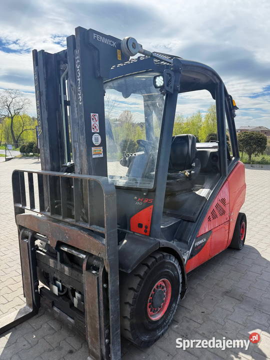 wózek widłowy LINDE H35T EVO LPG Triplex 47m Działoszyn