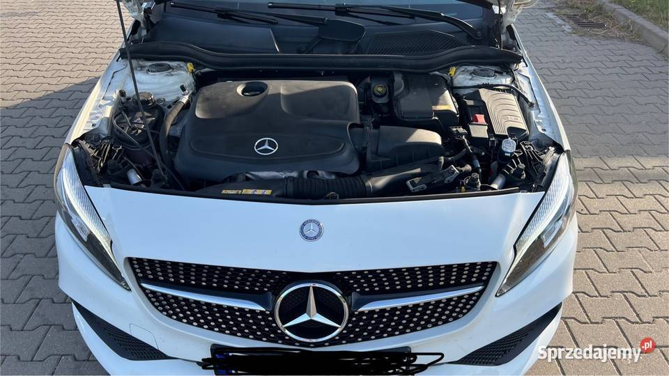 Mercedes A200 W176 AMG 16 Turbo skórzana tapicerka Czarnków